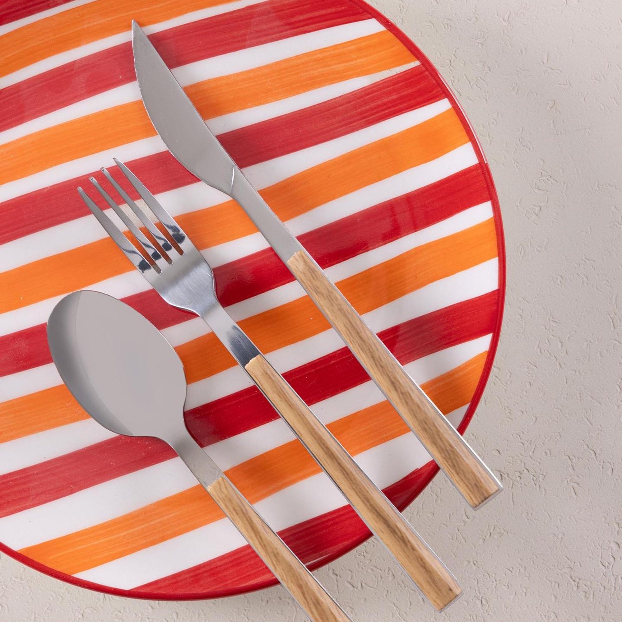 Joy Pasta Tabağı 6lı Set Kırmızı 19 cm