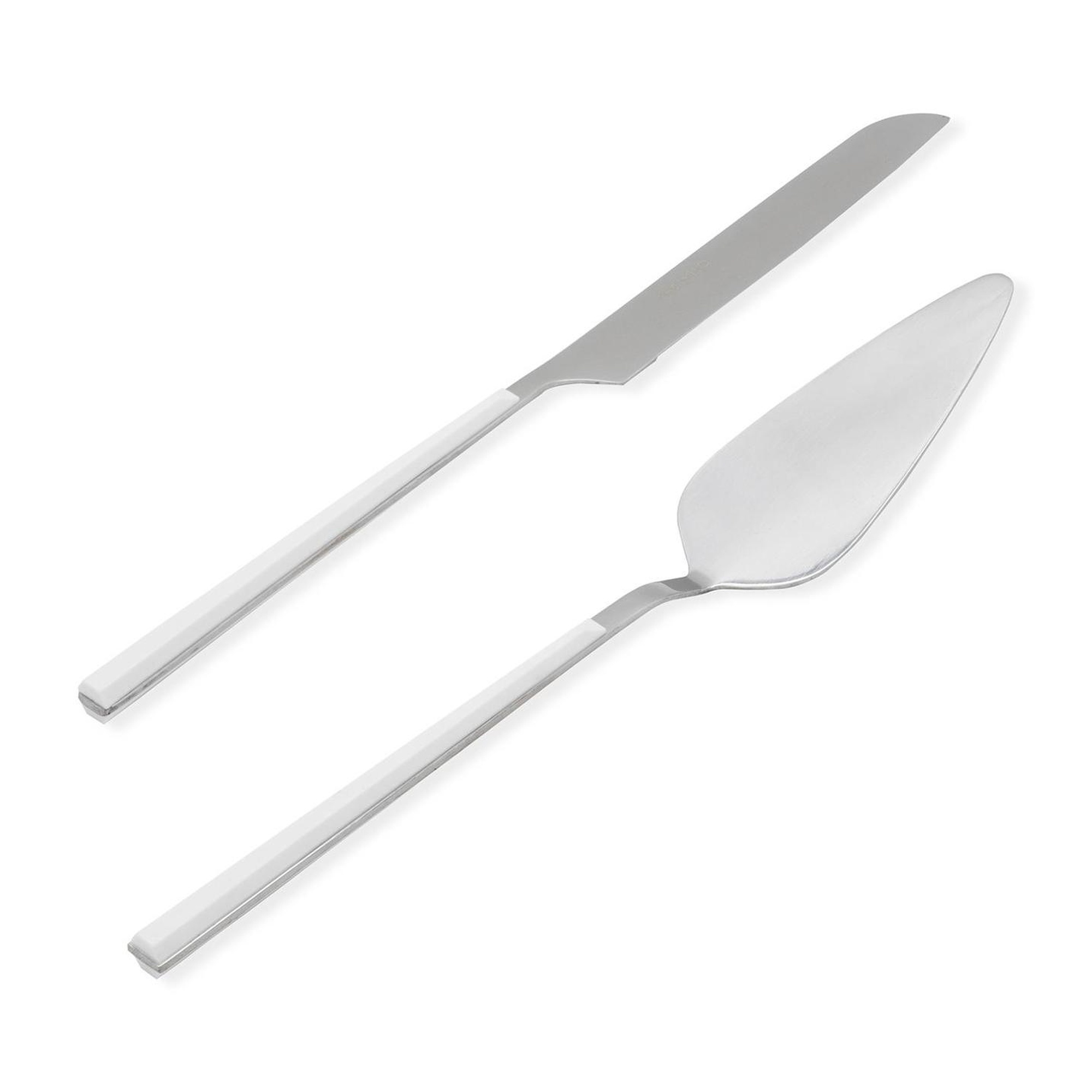 Bianco Pasta Servis Takımı Gümüş 2 Parça CKB0249