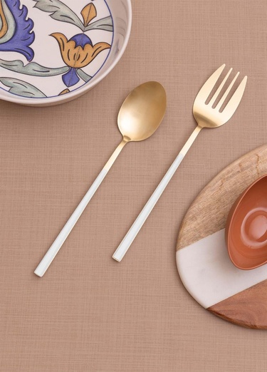  Bianco Salata Servis Takımı Gold 2 Parça CKB0247