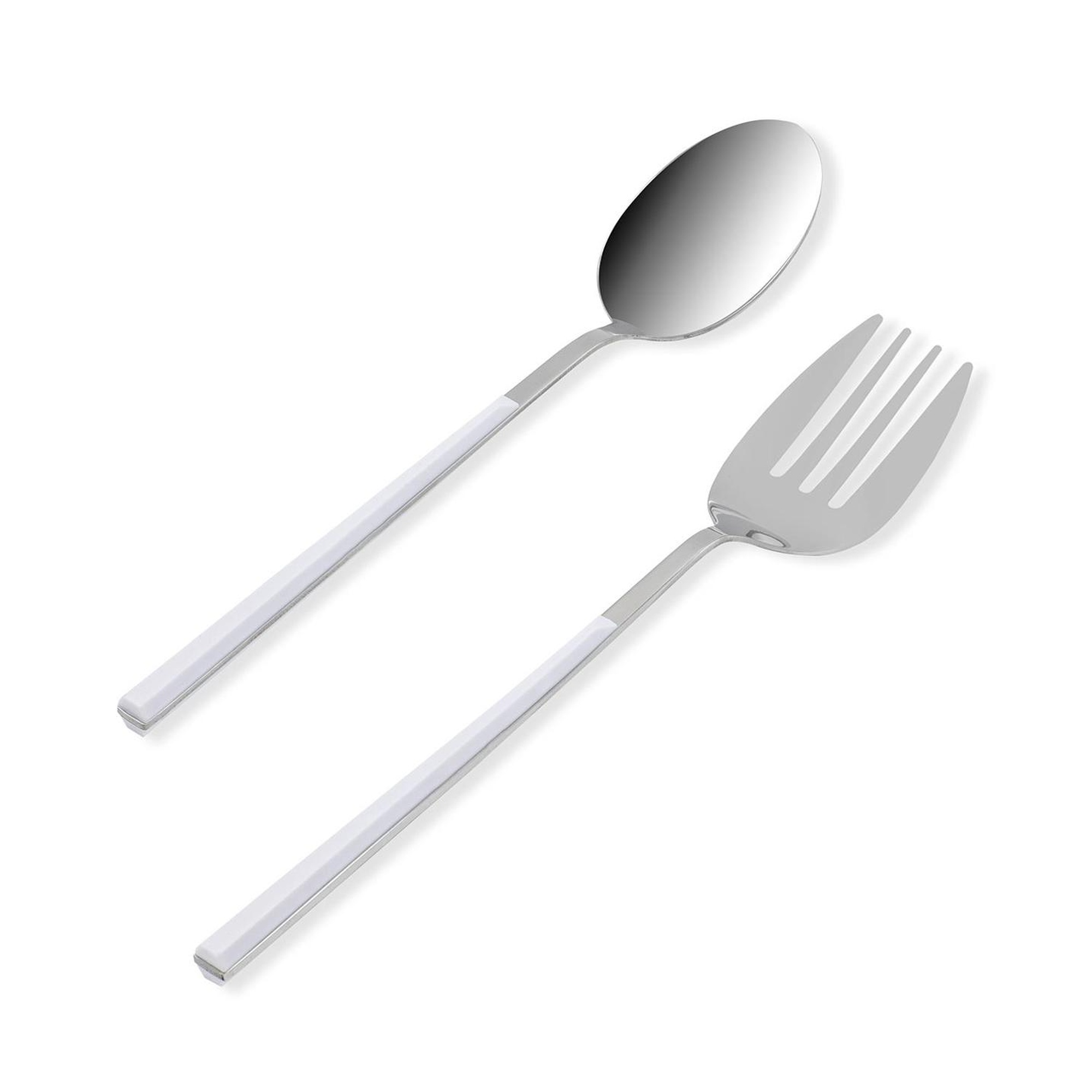 Bianco Salata Servis Takımı Gümüş 2 Parça CKB0246