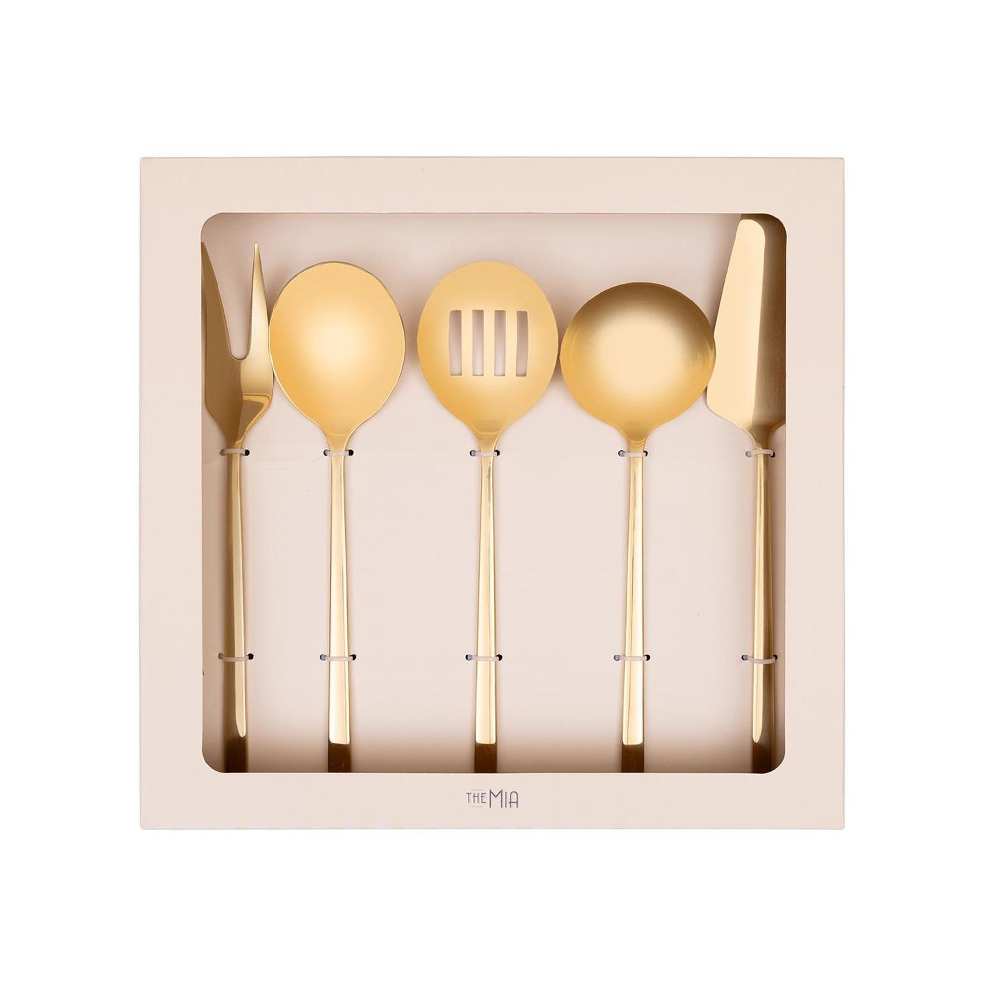 Giallo Servis Seti Gold 5 Parça