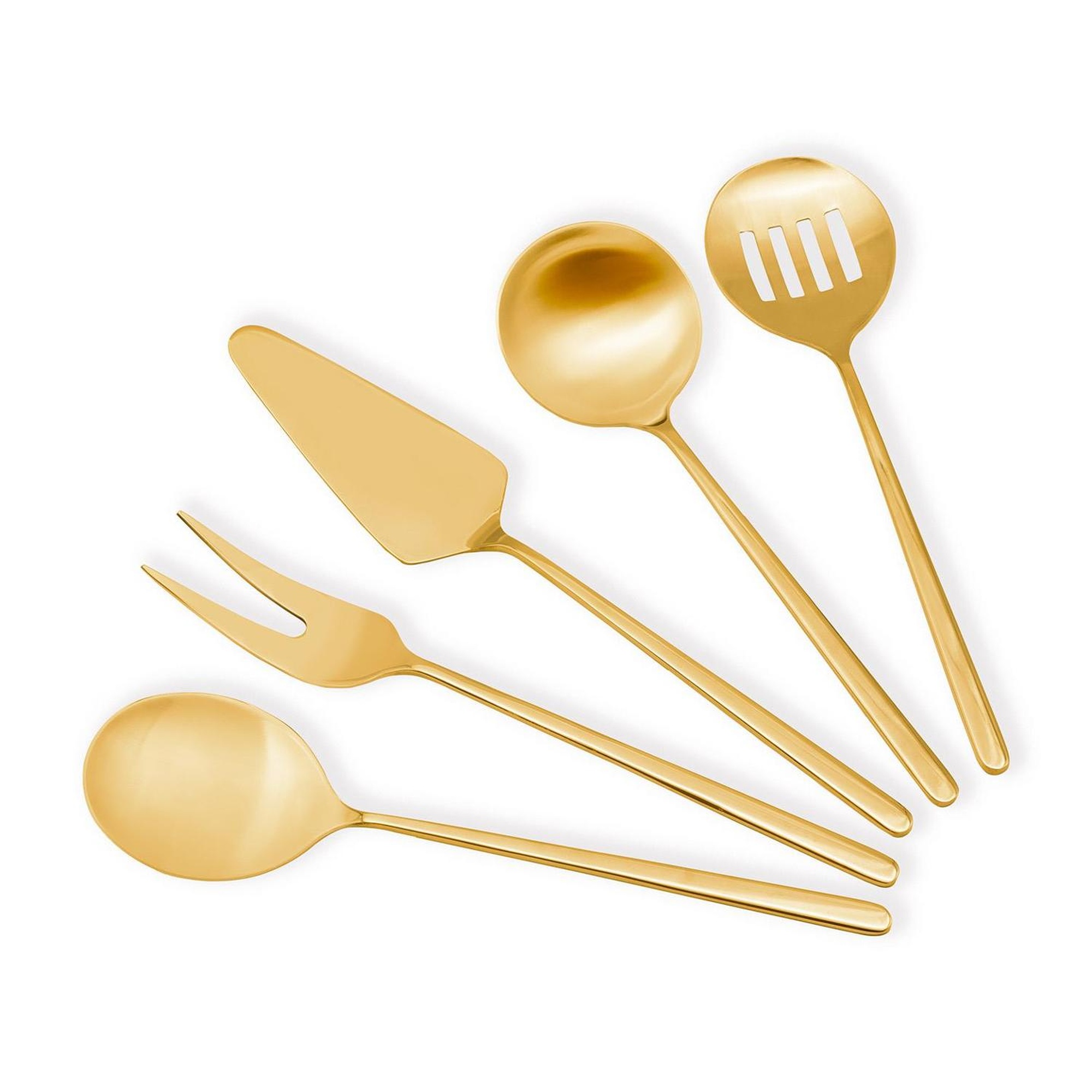 Giallo Servis Seti Gold 5 Parça