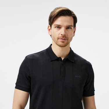  Boss Paddy Erkek Siyah Polo