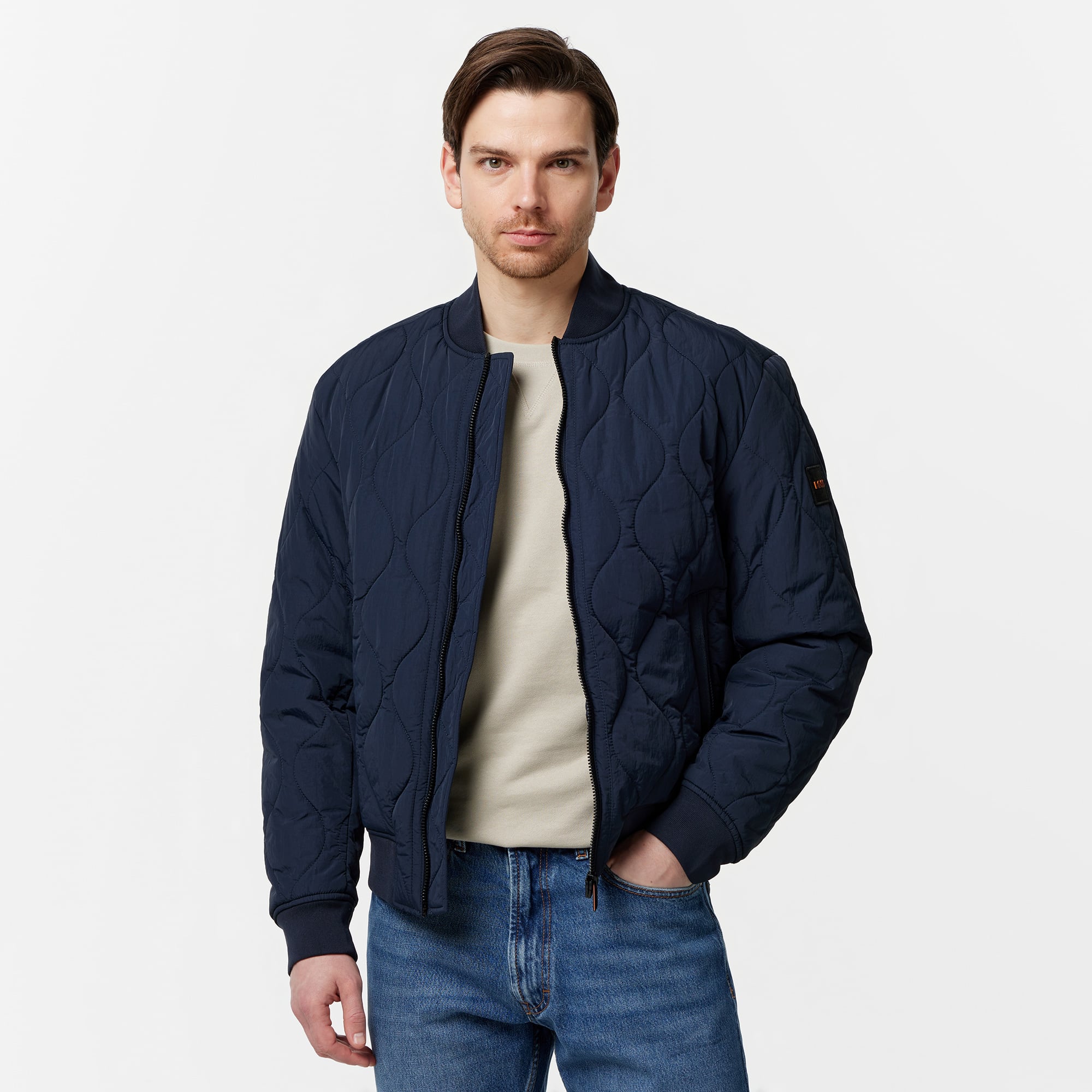  Boss Erkek Mavi Ceket