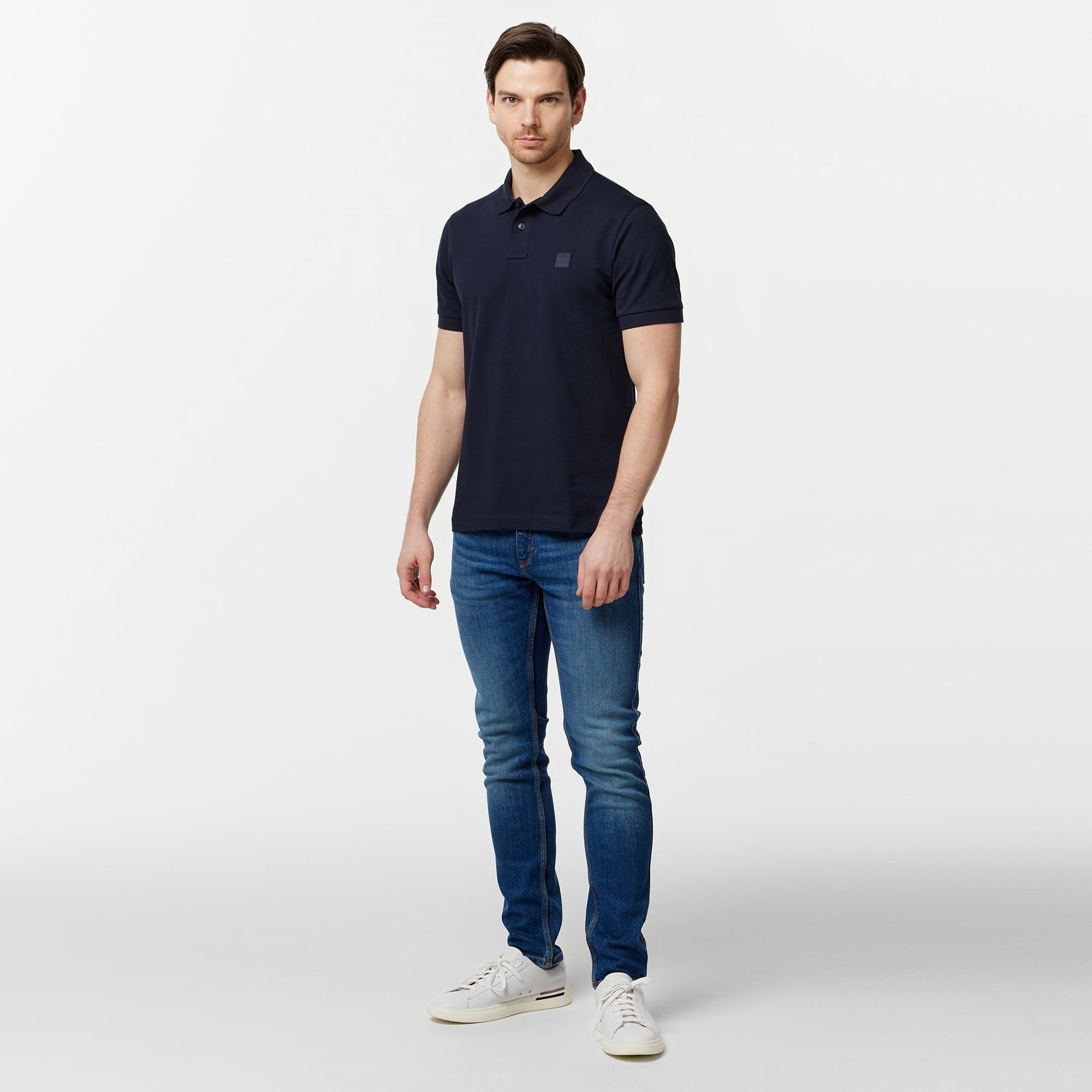 Boss Passenger Erkek Mavi Polo