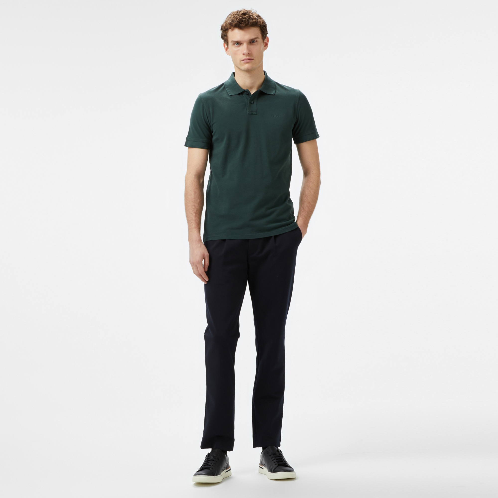 Boss Prime Erkek Yeşil Polo