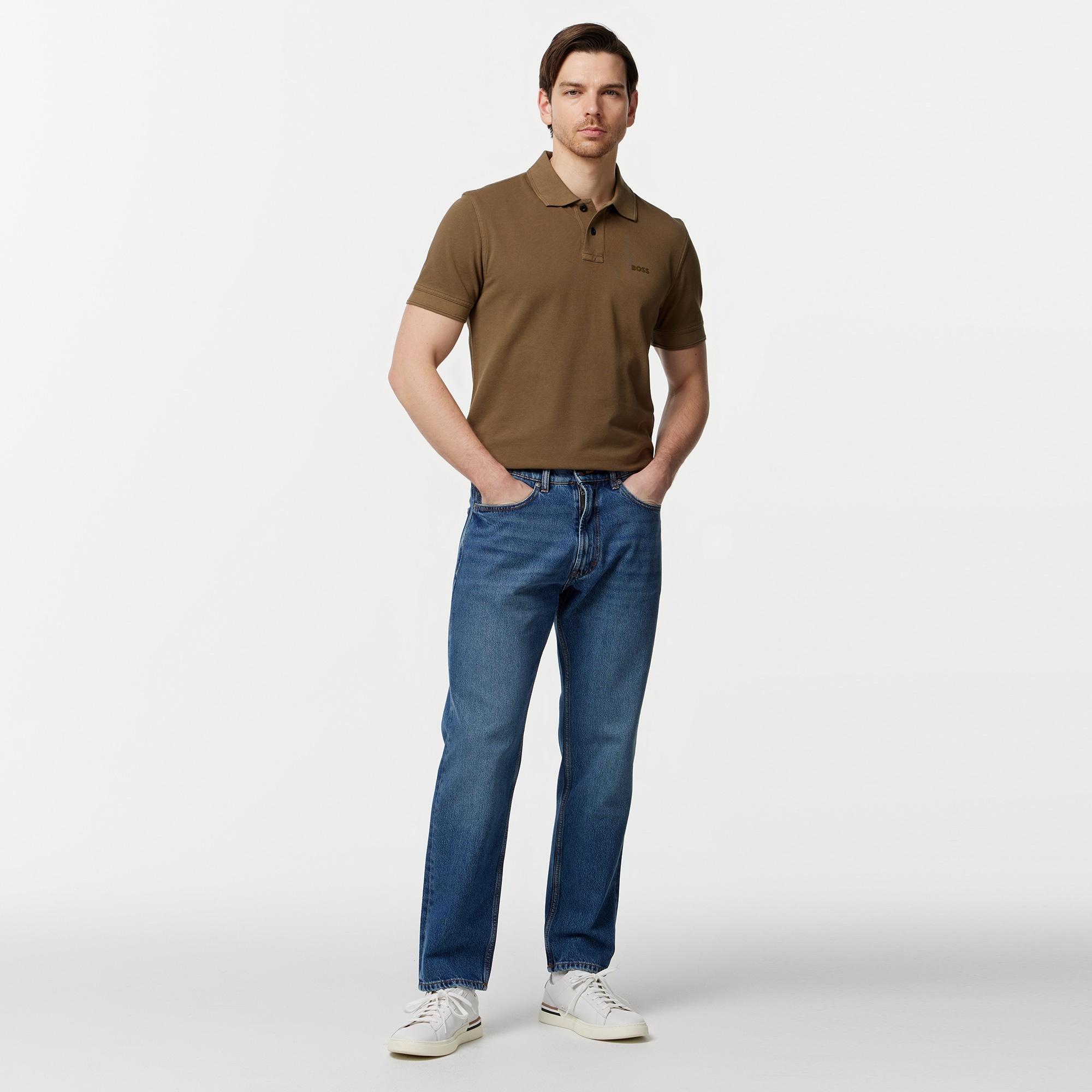 Boss Prime Erkek Yeşil Polo