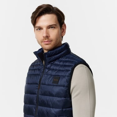  Boss Erkek Lacivert Şişme Yelek