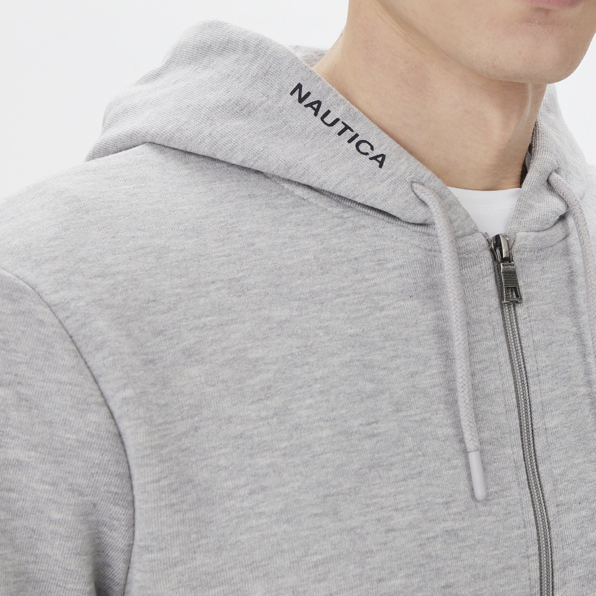 Nautica Erkek Gri Standart Fit Sweatshirt