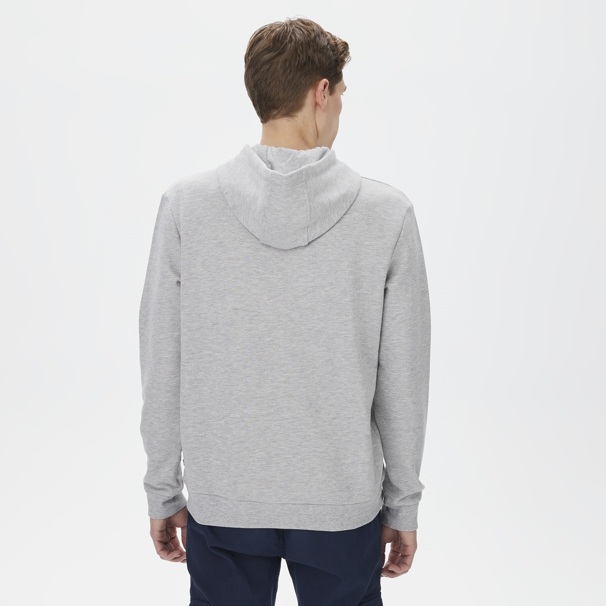 Nautica Erkek Gri Standart Fit Sweatshirt