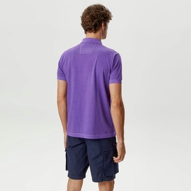  Nautica Erkek Mor Classic Fit Kısa Kollu Polo