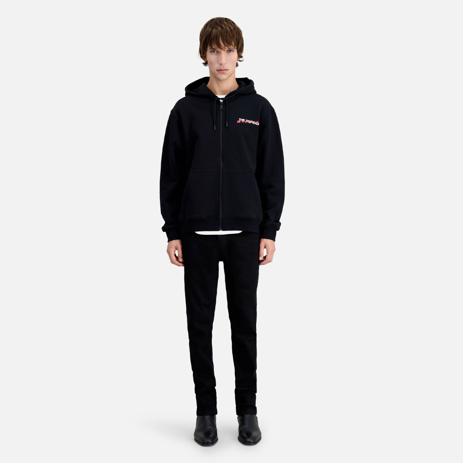  The Kooples Erkek Siyah Sweatshirt