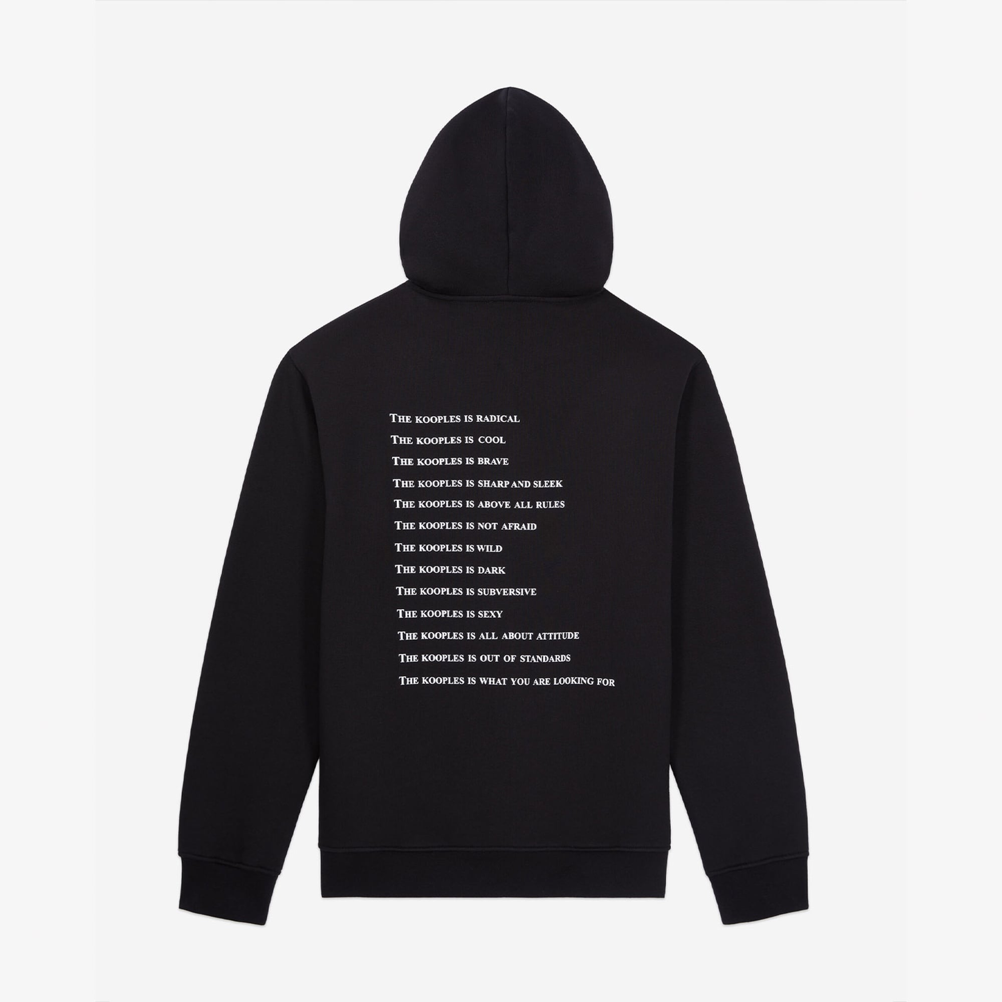 The Kooples Erkek Siyah Sweatshirt