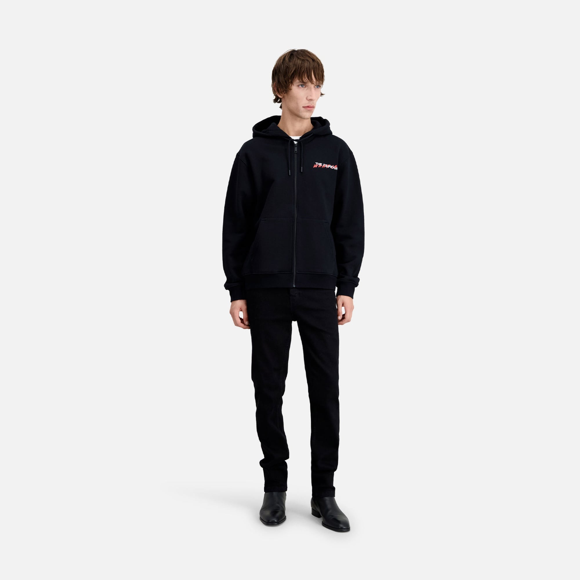 The Kooples Erkek Siyah Sweatshirt