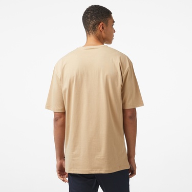  Nautıca Erkek Bej Oversıze Kısa Kollu T-Shırt