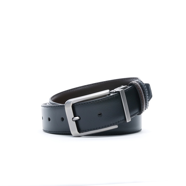  Nautica Erkek Siyah Çift Taraflı Kemer