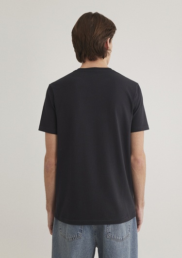  Mavi Mavi Pro Siyah Basic Tişört Muscle Fit 0612756-71379