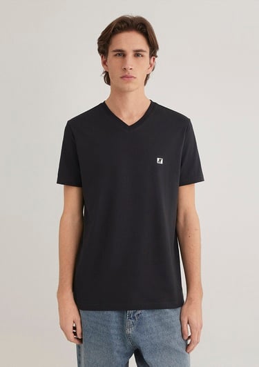 Mavi Mavi Pro Siyah Basic Tişört Muscle Fit 0612756-71379