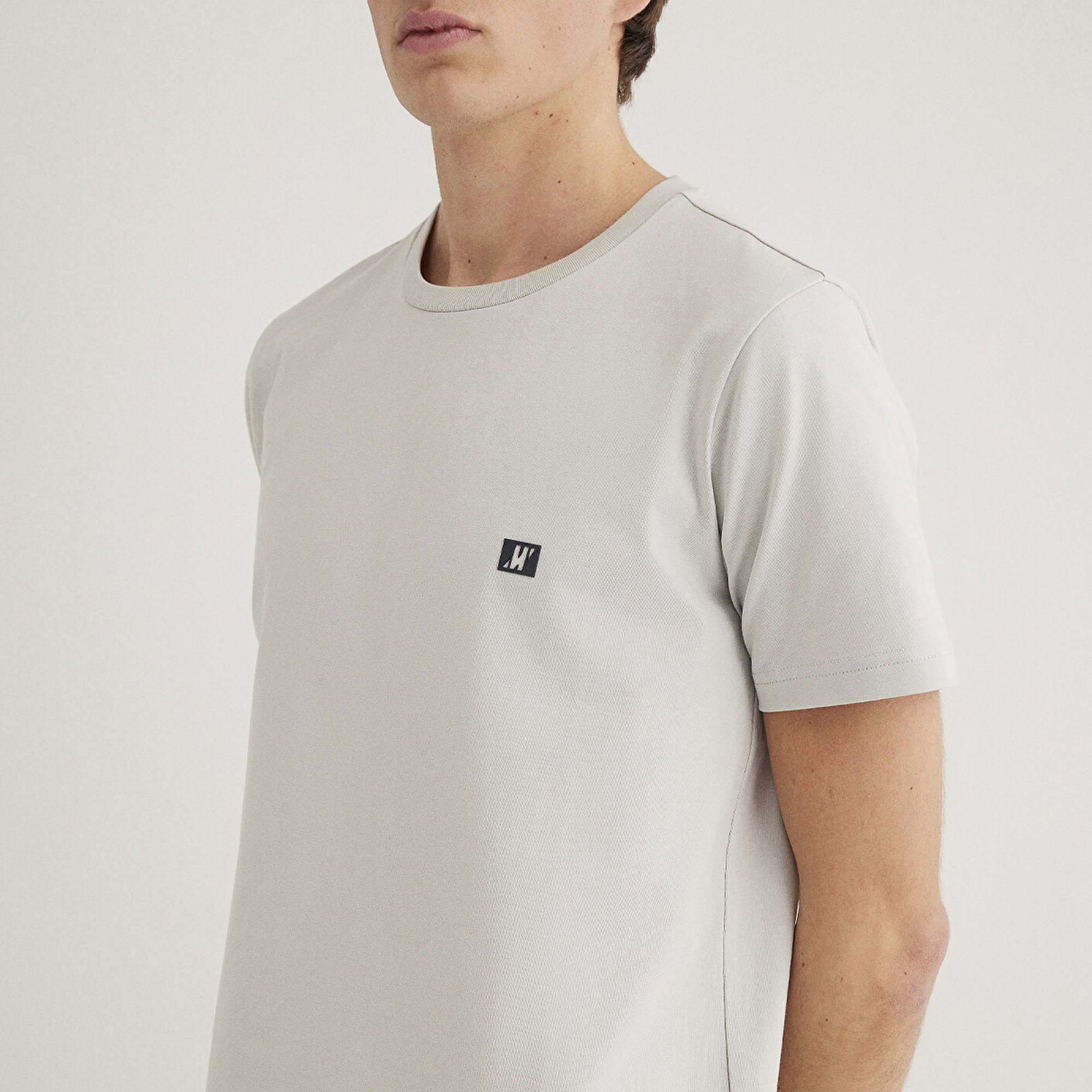 Mavi Mavi Pro Gri Basic Tişört Muscle Fit 0612755-70080