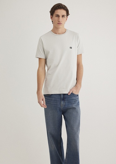  Mavi Mavi Pro Gri Basic Tişört Muscle Fit 0612755-70080