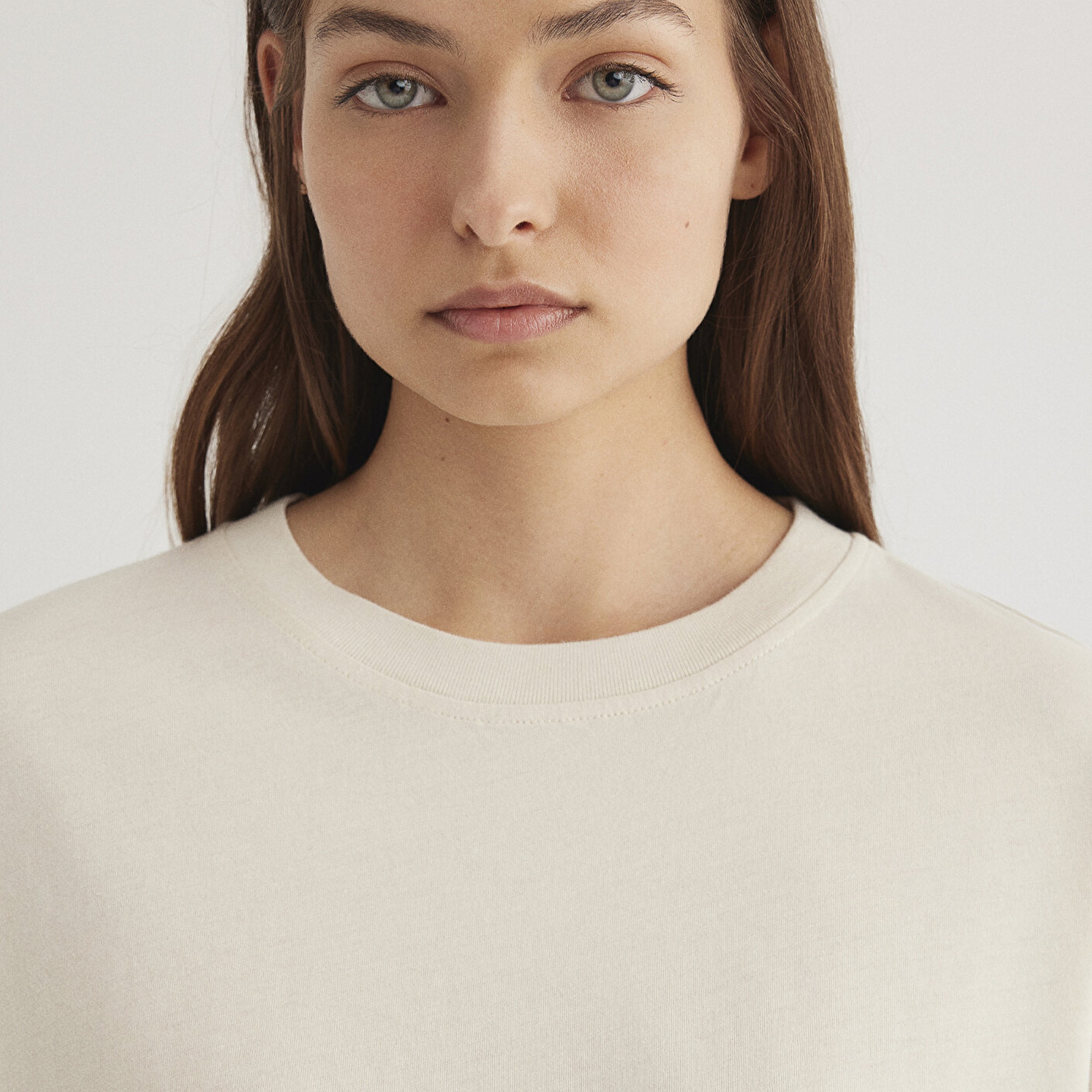 Mavi 2li Kadın Basic Tişört Regular Fit / Normal Kesim 1611366-70072