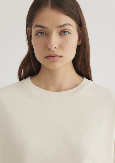  Mavi 2li Kadın Basic Tişört Regular Fit / Normal Kesim 1611366-70072