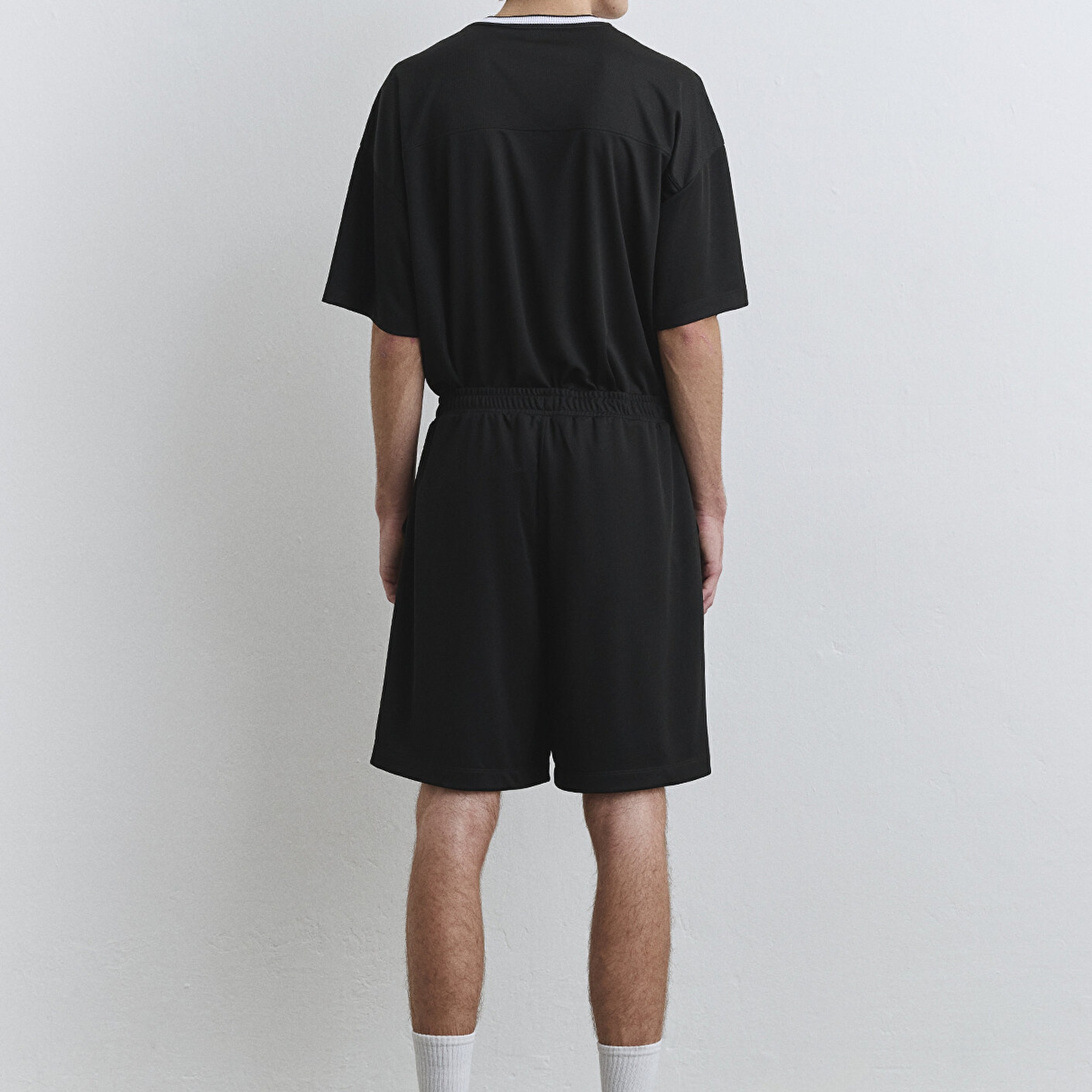 Mavi MV91 Logo Baskılı Siyah Forma Şort 0410245-900