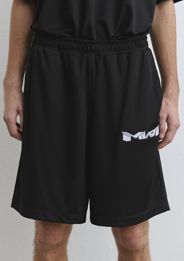  Mavi MV91 Logo Baskılı Siyah Forma Şort 0410245-900