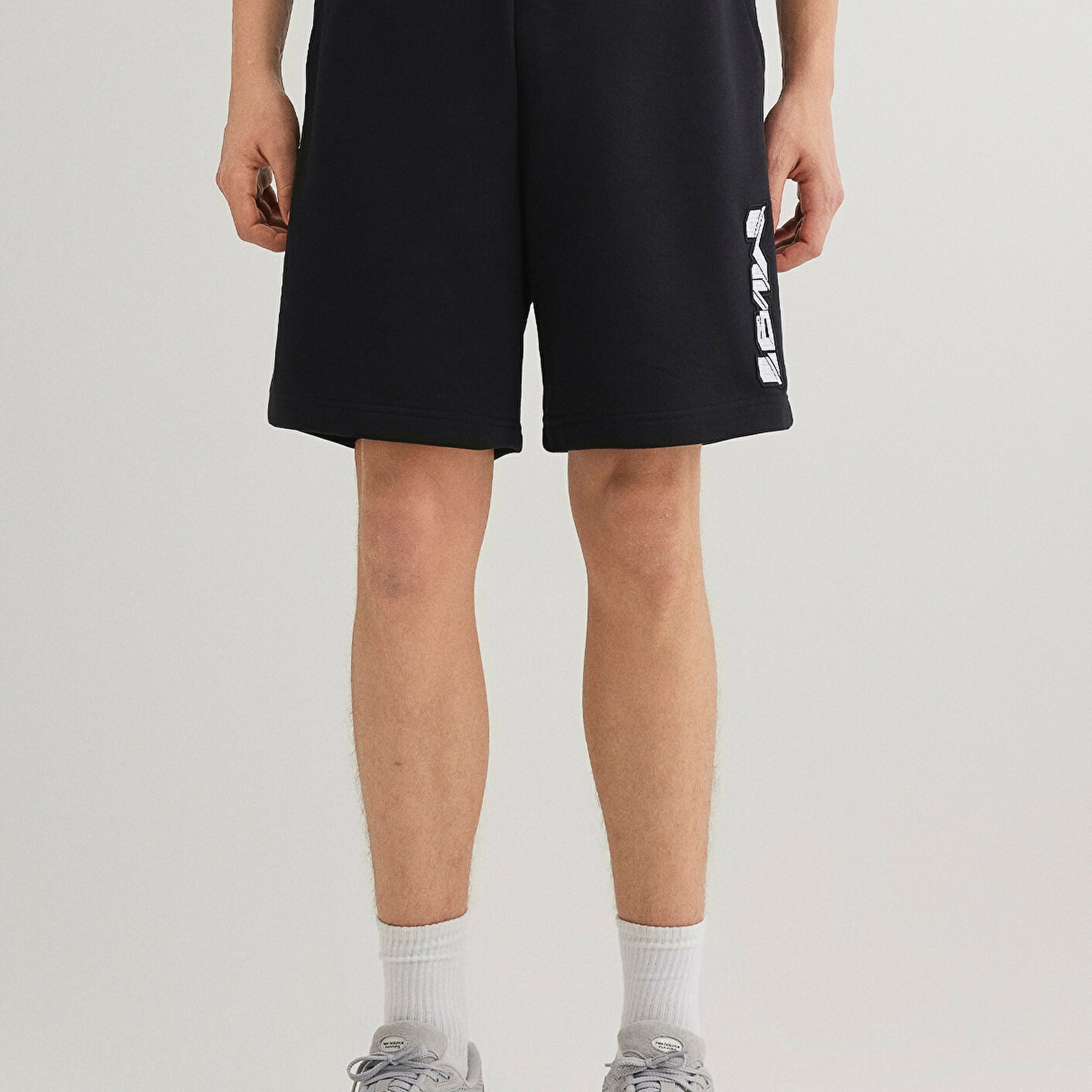 Mavi MV91 Nakış Logo Baskılı Siyah Şort 0410244-900