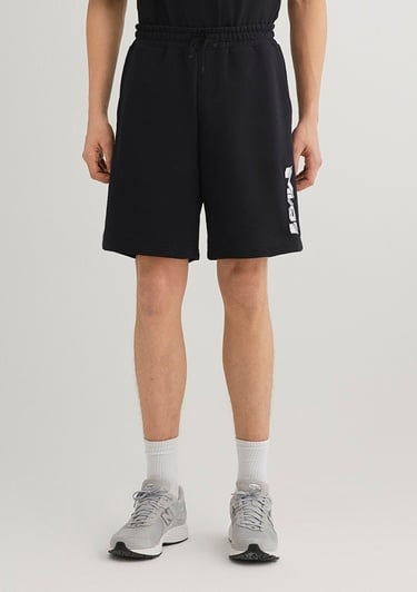  Mavi MV91 Nakış Logo Baskılı Siyah Şort 0410244-900