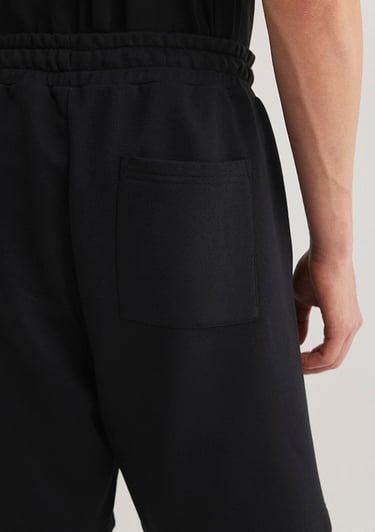  Mavi MV91 Nakış Logo Baskılı Siyah Şort 0410244-900