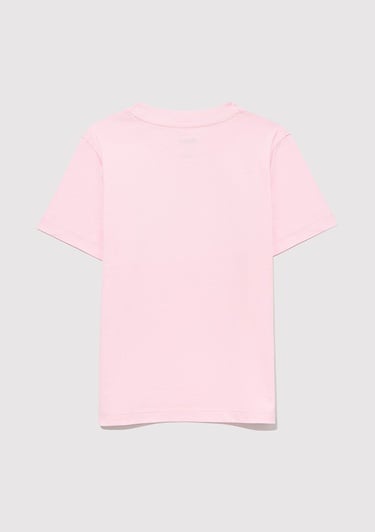  Mavi Mavi Logo Baskılı Pembe Tişört Regular Fit / Normal Kesim 7610109-86953