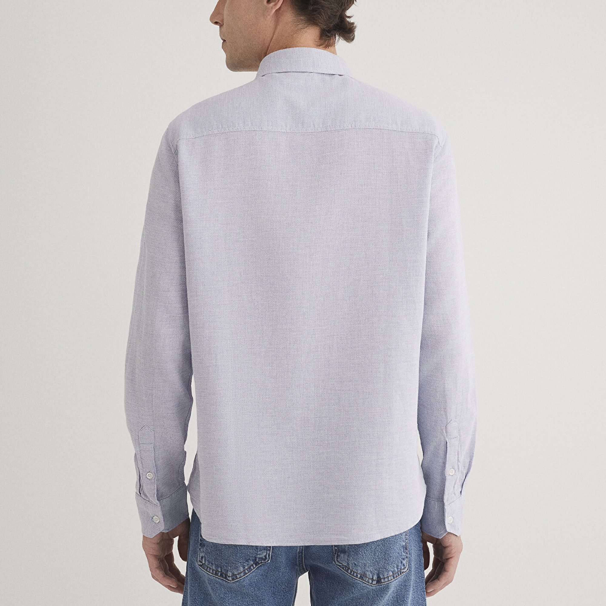 Mavi Mavi Gömlek Slim Fit / Dar Kesim 0211390-70813