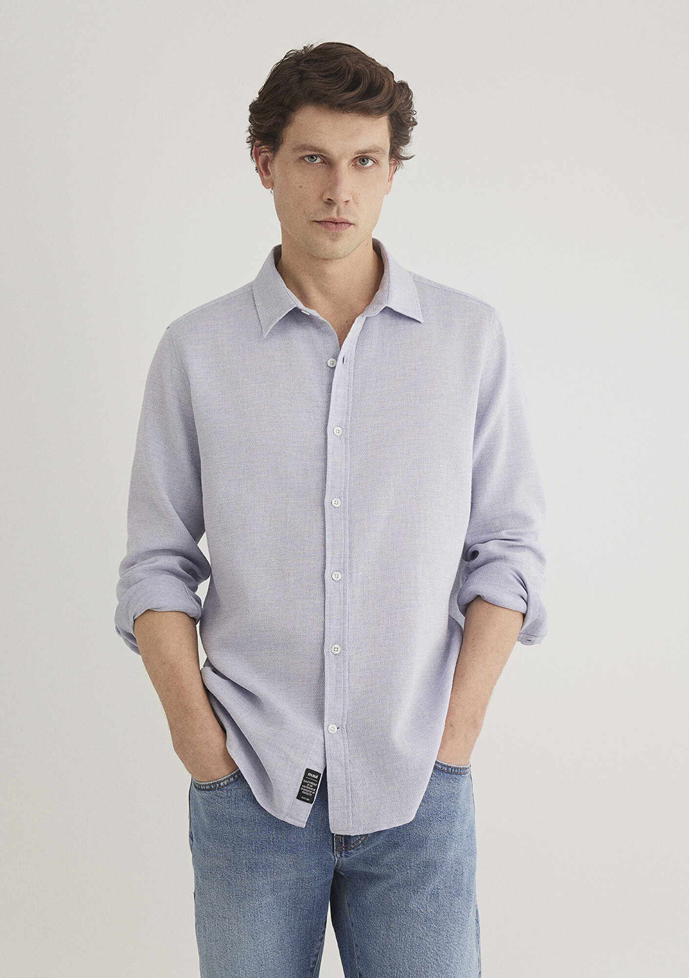  Mavi Mavi Gömlek Slim Fit / Dar Kesim 0211390-70813