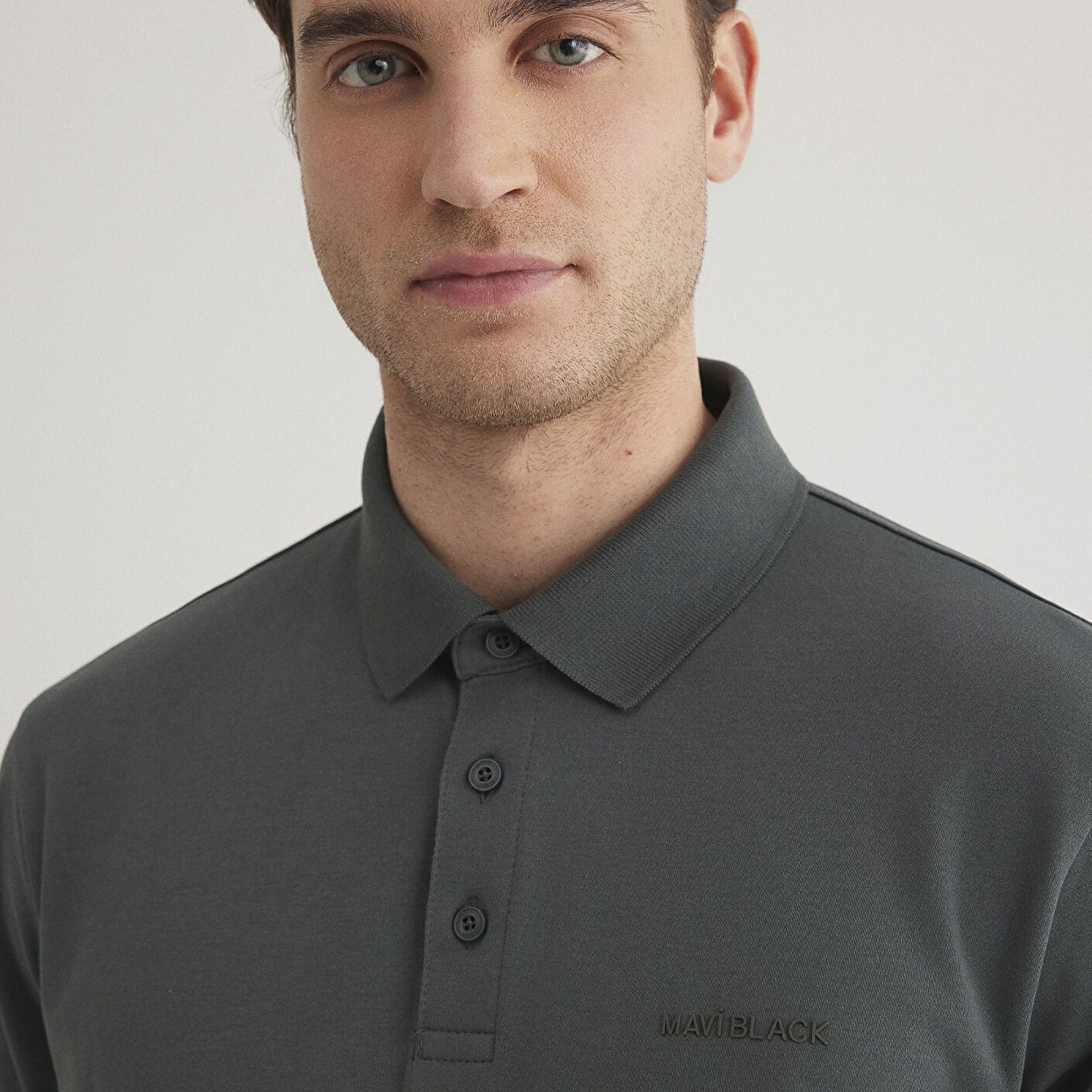 Mavi Haki Polo Tişört Regular Fit / Normal Kesim 0612520-71598