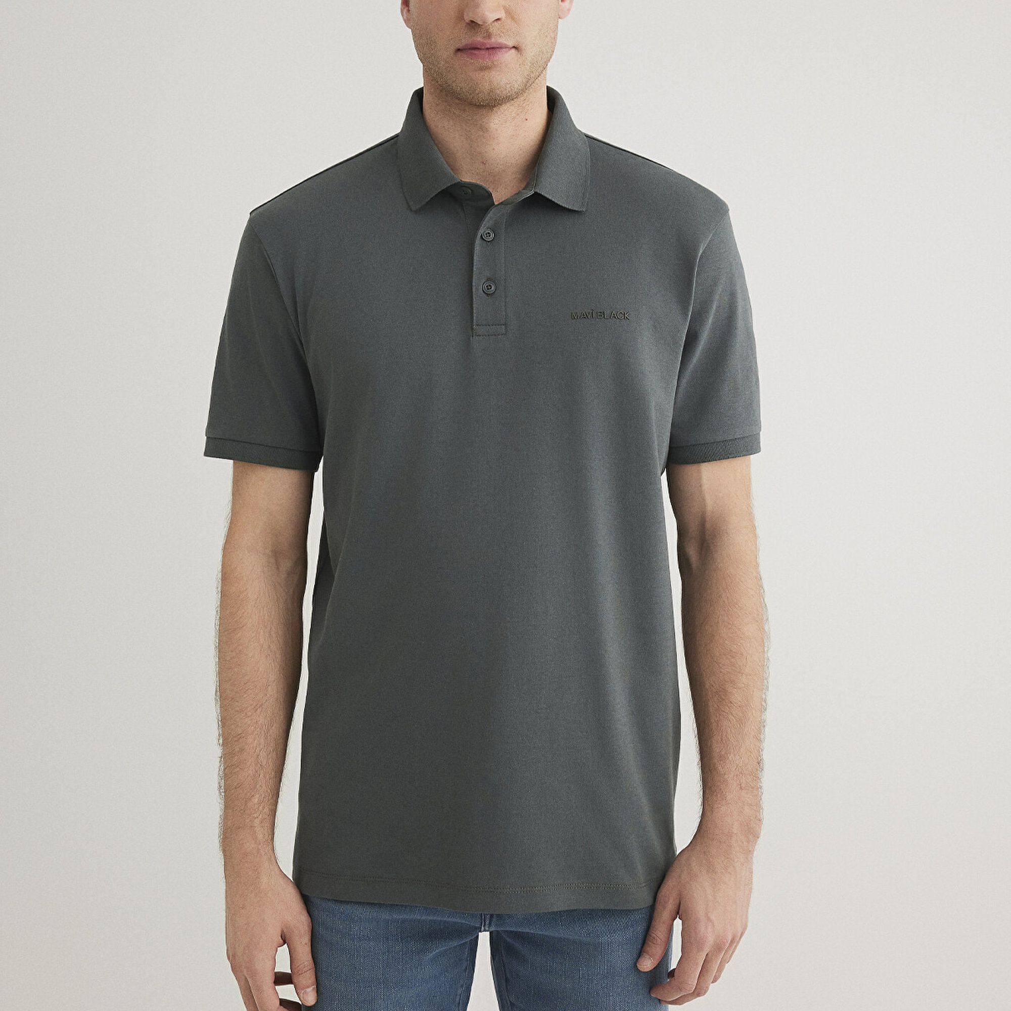 Mavi Haki Polo Tişört Regular Fit / Normal Kesim 0612520-71598