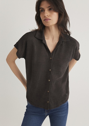  Mavi Lux Touch Antrasit Polo Tişört Regular Fit / Normal Kesim 1612142-70087