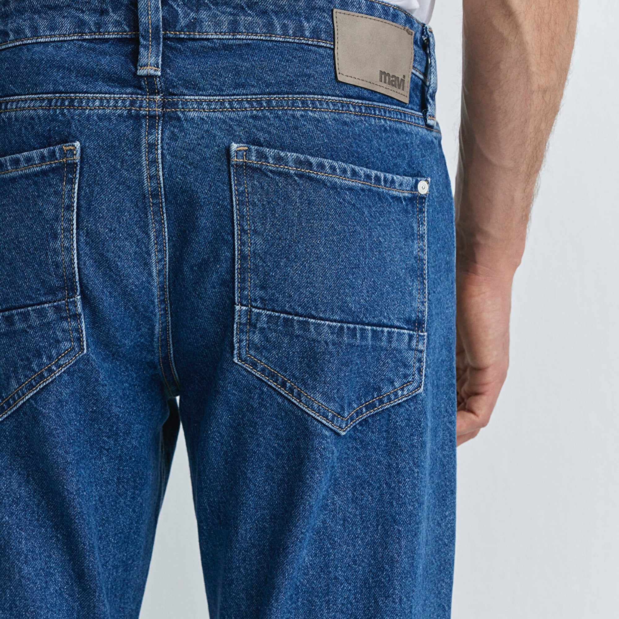 Mavi Hunter 90lar İndigo Mavisi Jean Pantolon 0020233733