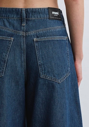  Mavi Mimi Iconic Koyu Mavi Jean Pantolon 1012615-90363