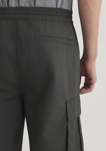  Mavi Siyah Kargo Pantolon 0010429-89939