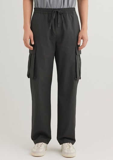  Mavi Siyah Kargo Pantolon 0010429-89939