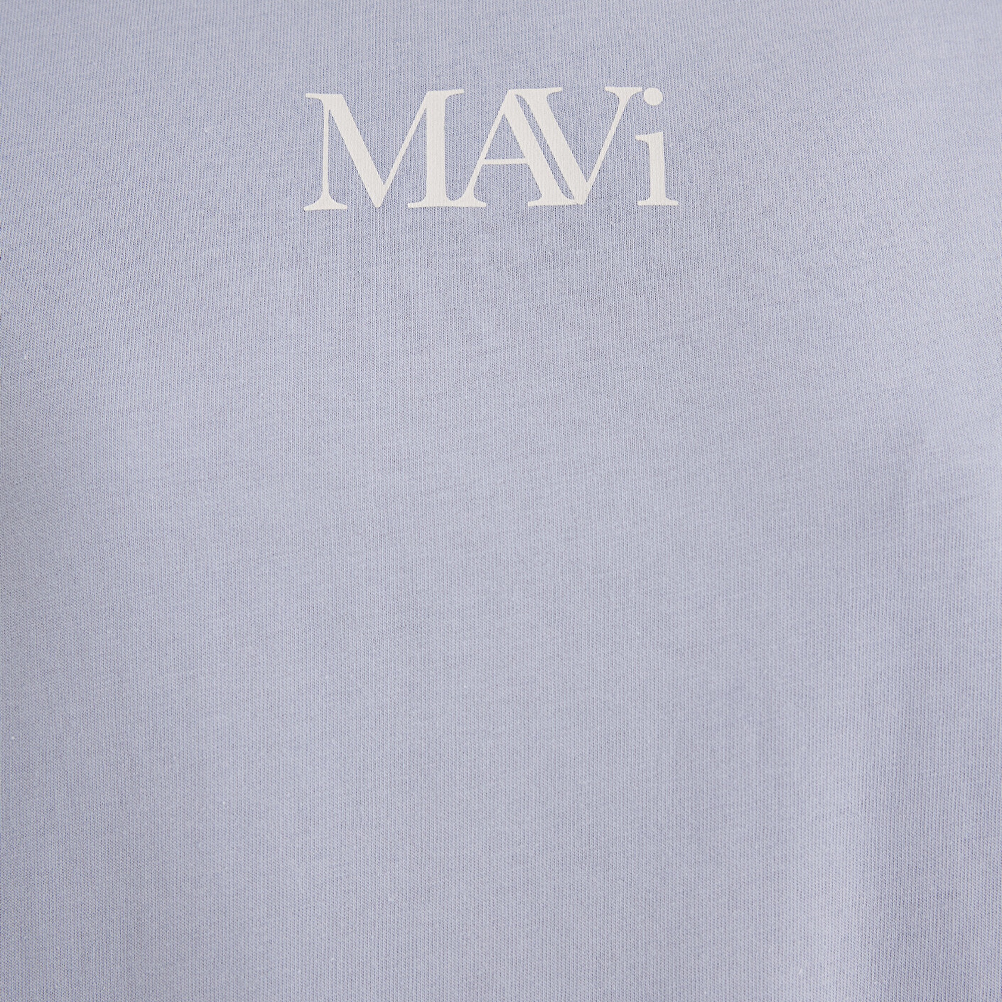 Mavi Mavi Logo Baskılı Lila Tişört Oversize / Geniş Kesim 1611593-85385