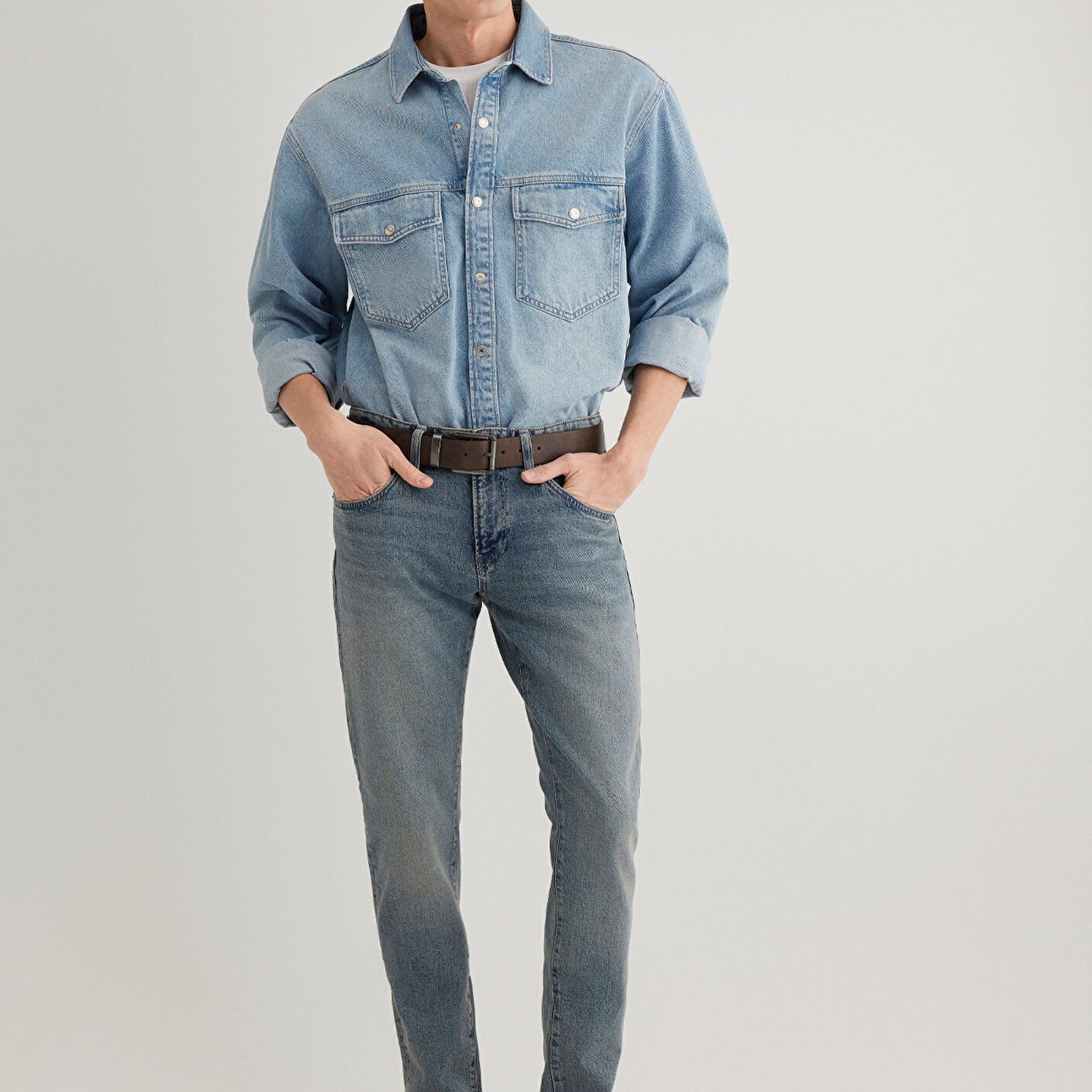 Mavi James Classic Denim Puslu İndigo Mavisi Jean Pantolon 0042489278