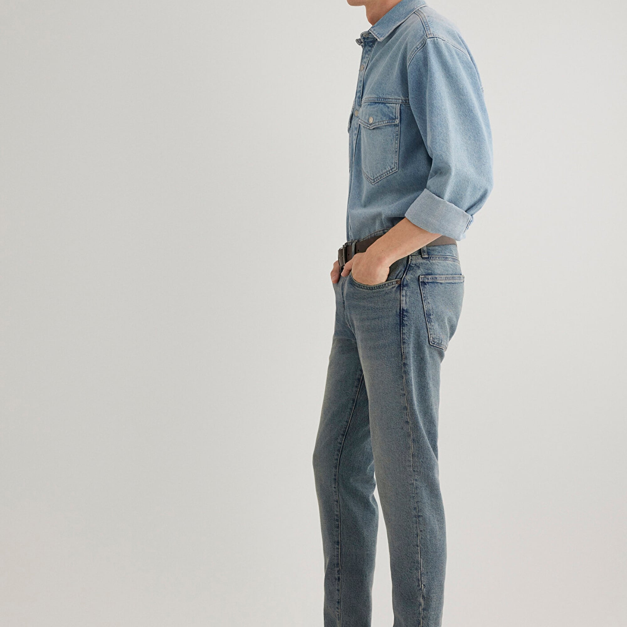 Mavi James Classic Denim Puslu İndigo Mavisi Jean Pantolon 0042489278