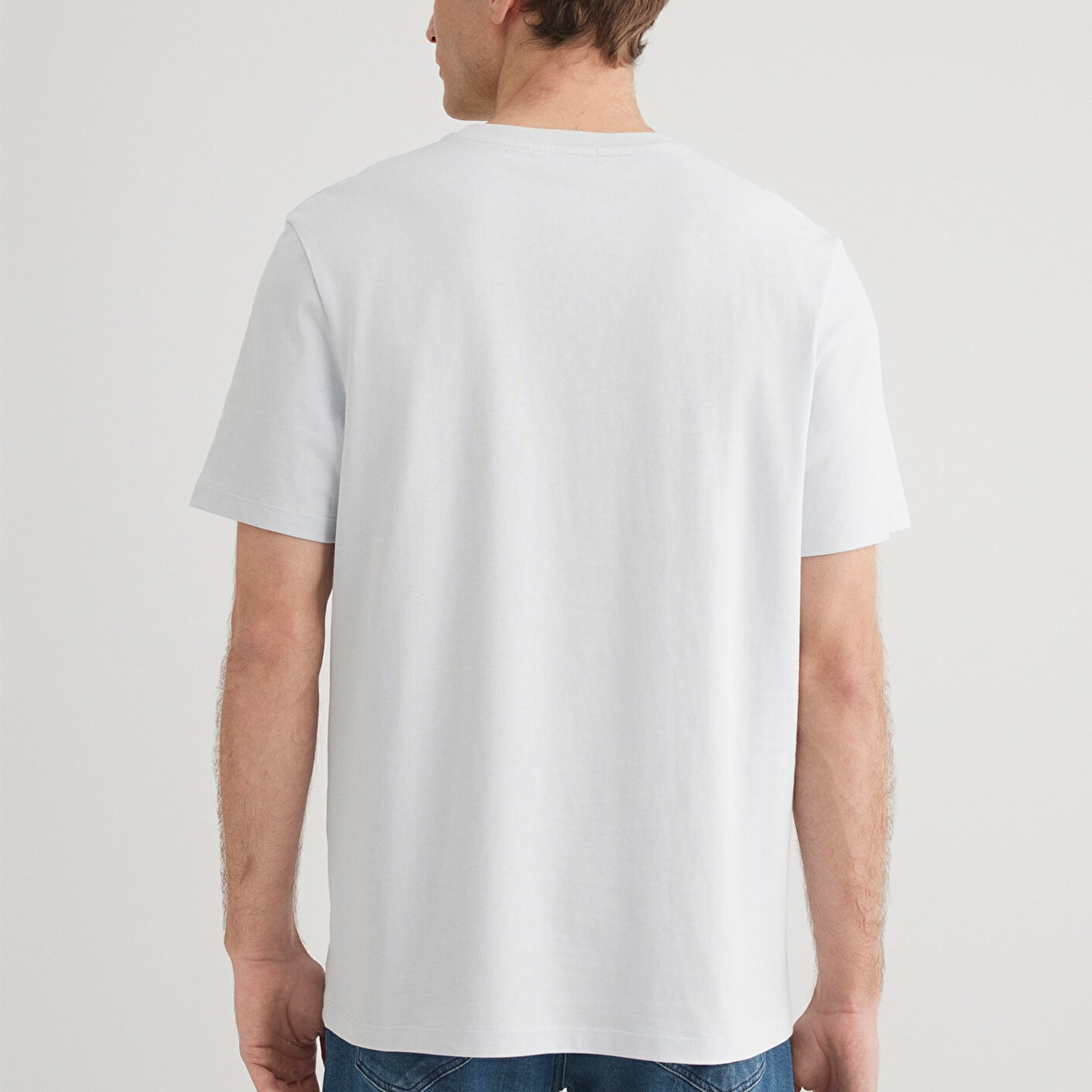 Mavi Mavi Black Baskılı Mavi Tişört Regular Fit / Normal Kesim 0612543-70793