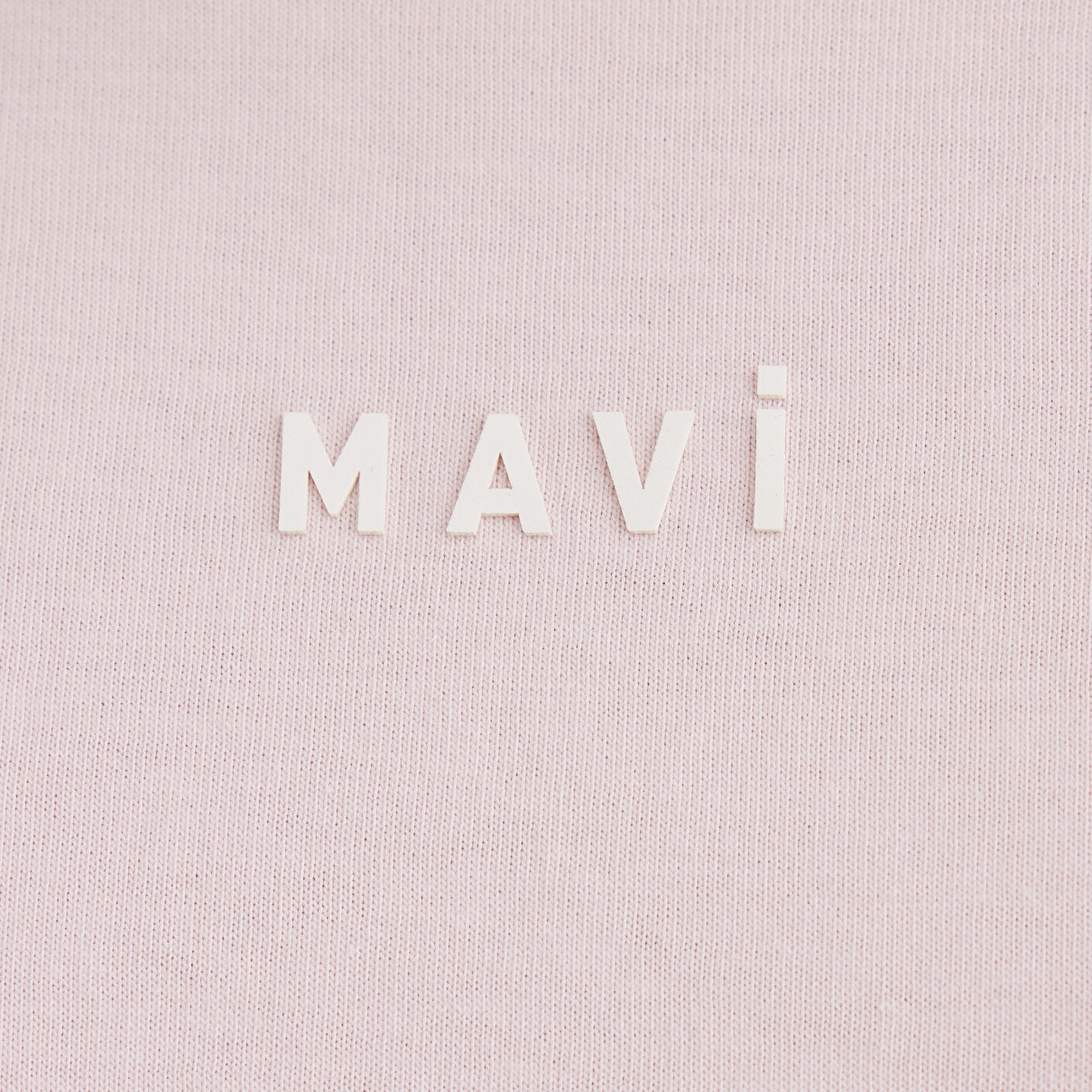 Mavi Mavi Baskılı Pembe Tişört Loose Fit / Bol Rahat Kesim 1612518-89200