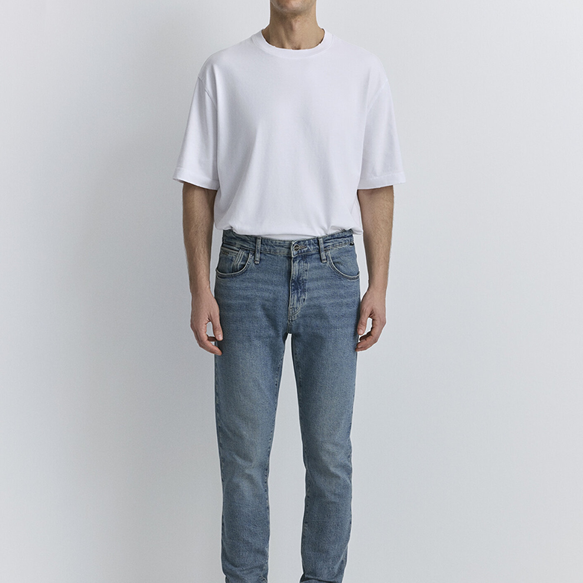 Mavi Milan Mavi Black Puslu Mavi-Gri Jean Pantolon 0081089344