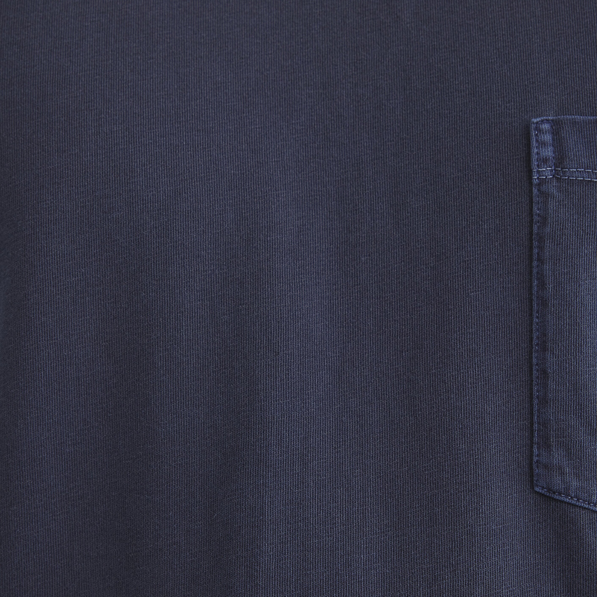 Mavi Cep Detaylı Lacivert Tişört Loose Fit / Bol Rahat Kesim 0612502-82183