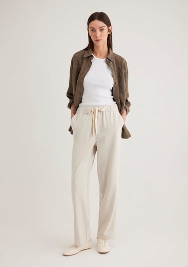  Mavi Kahverengi Pantolon 1010945-35043