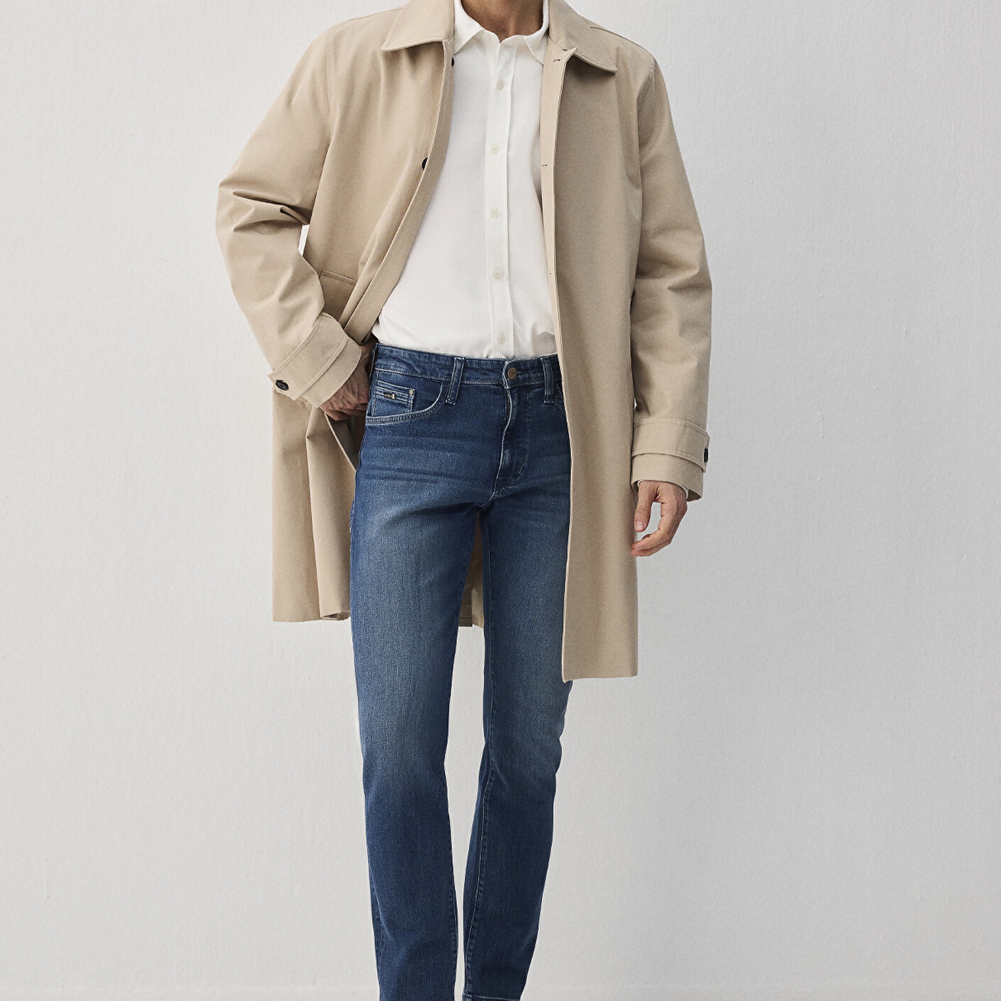 Mavi Marcus Lux Black İndigo Mavisi Jean Pantolon 0035189349